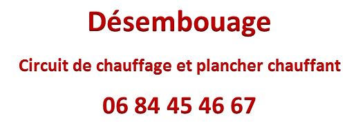 Désembouage de circuit de chauffage et de plancher chauffant Saint Priest... 06 84 45 46 67 David MARTIN