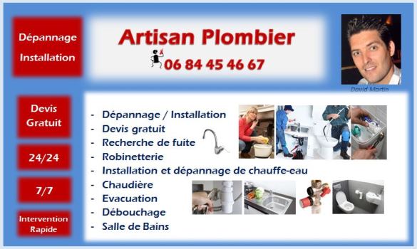 bon plombier et plombier sérieux à Saint Priest : Apams Plomberie, David MARTIN